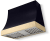 Gloss Black with Polished Brass Trim