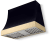 Matte Black with Polished Brass Trim