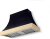 Matte Black with Polished Brass Trim