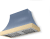Provence Blue with Polished Brass Trim
