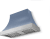 Provence Blue with Satin Chrome Trim