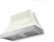 Pure White with Satin Chrome Trim