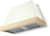 Pure White with Polished Brass Trim