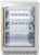Stainless Steel Glass Door, Polished Gold Handle