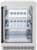 DuraSnow® Stainless Steel Glass Door, Matte Black Handle
