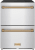 Stainless Steel with Bronze Trim