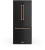Black - Rose Gold Handles & Logo