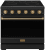 Black with Bronze Trim