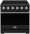 Black with Stainless Steel Trim