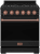 Black with Rose Gold Trim - NG