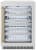 DuraSnow® Stainless Steel Glass Door & Polished Gold Handle