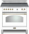 White Pearl with Brass Trim