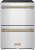 Stainless Steel with Bronze Trim