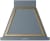 Blue Grey, Brass Trim
