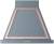 Blue Grey, Copper Trim