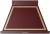 Burgundy, Brass Trim