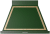 Emerald Green, Brass Trim