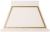 Antique White, Brass Trim