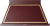 Burgundy, Brass Trim