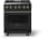 Antique Bronze with Brushed Brass Trim, Natural Gas