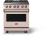 Blush with Brushed Brass Trim, Liquid Propane