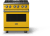 Daffodil with Polished Chrome Trim, Natural Gas