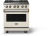 Pure White with Brushed Brass Trim, Liquid Propane
