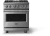 Stainless Steel with Polished Chrome Trim, Natural Gas