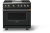Antique Bronze with Brushed Trim, Natural Gas