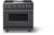 Cast Black with Polished Chrome Trim, Natural Gas