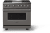 Damascus Gray with Polished Chrome Trim, Natural Gas