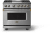 Stainless Steel with Brushed Brass Trim, Liquid Propane