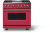 Valentine with Brushed Brass Trim, Natural Gas
