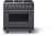 Cast Black with Polished Chrome Trim, Natural Gas