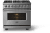 Stainless Steel with Polished Chrome Trim, Liquid Propane