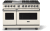 Pure White with Polished Chrome Trim, Natural Gas