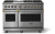 Stainless Steel with Brushed Brass Trim, Liquid Propane