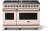 Blush with Brushed Brass Trim, Natural Gas