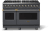 Cast Black with Brushed Brass Trim, Liquid Propane