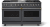 Cast Black with Brushed Brass Trim, Natural Gas