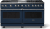 Slate Blue with Polished Chrome Trim, Natural Gas