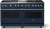 Slate Blue with Brushed Brass Trim, Liquid Propane