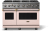 Blush with Brushed Brass Trim, Natural Gas