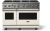 Pure White with Brushed Brass Trim, Liquid Propane