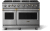 Stainless Steel with Brushed Brass Trim, Liquid Propane