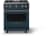 Squall with Brushed Brass Trim, Natural Gas