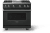 Antique Bronze with Polished Chrome Trim, Natural Gas