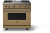 Golden Hour with Brushed Brass Trim, Liquid Propane