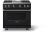 Onyx with Polished Chrome Trim, Liquid Propane