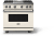 Pure White with Polished Chrome Trim, Natural Gas
